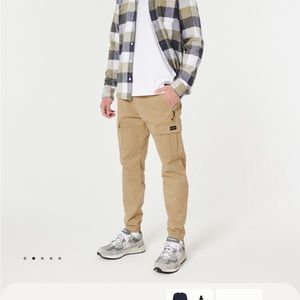 Men’s Hollister Twill Skinny Cargo Joggers
